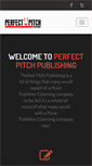 Mobile Screenshot of perfectpitchpublishing.net